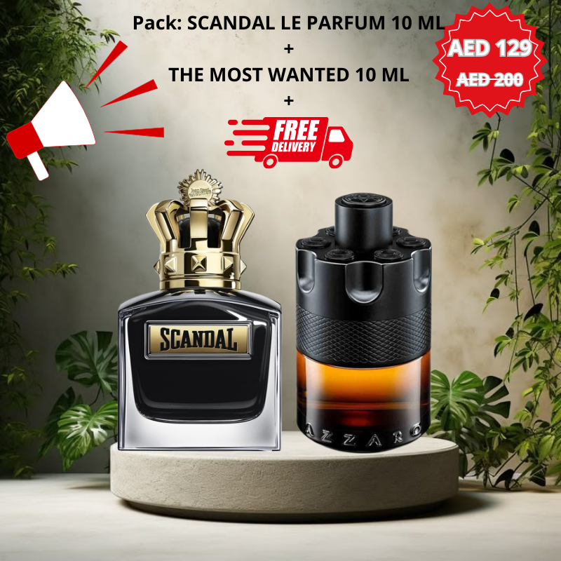 Scandal Le Parfum 10 ML + The Most Wanted 10 ML